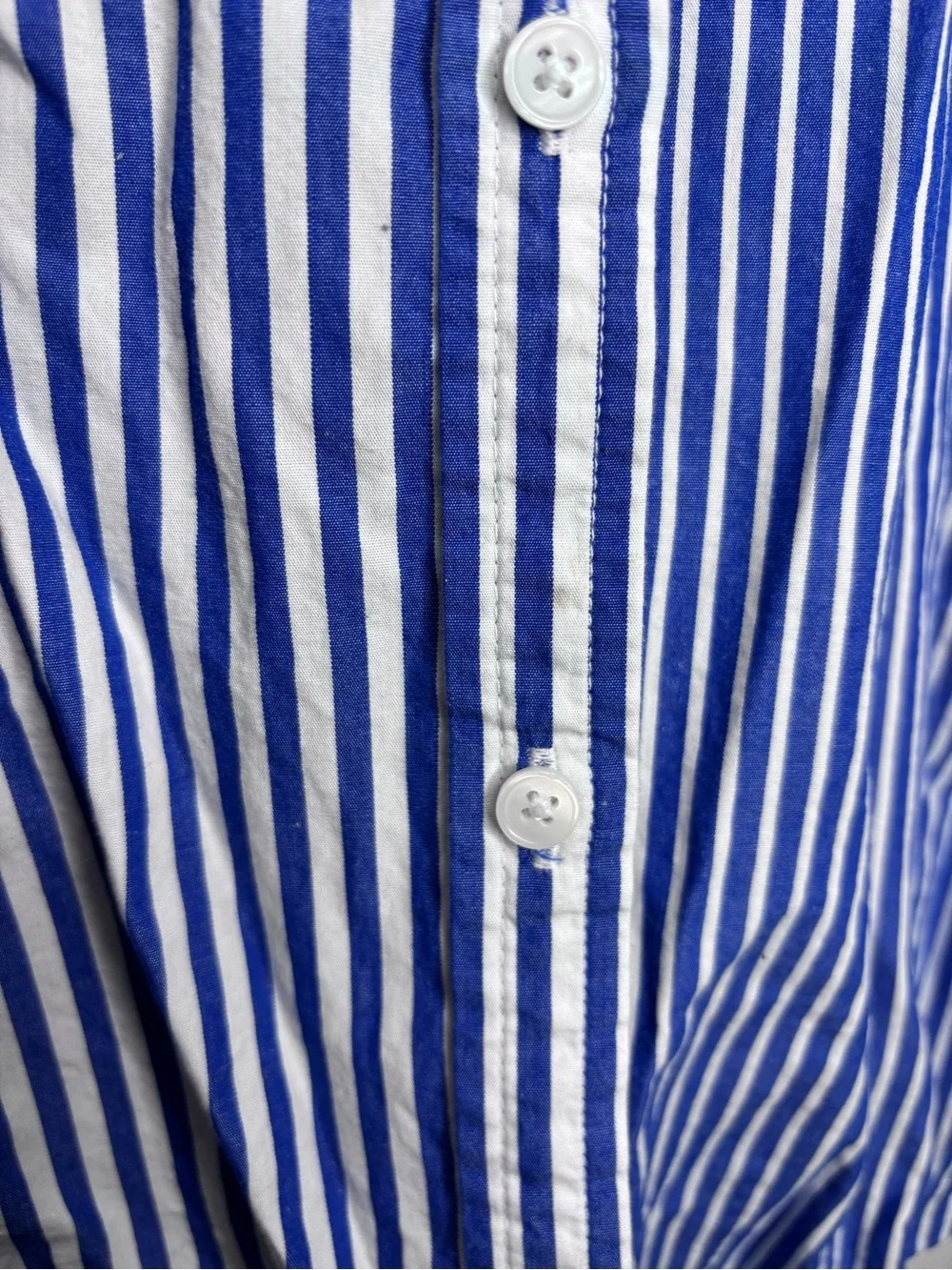 Gloria Vanderbilt Striped Button Down